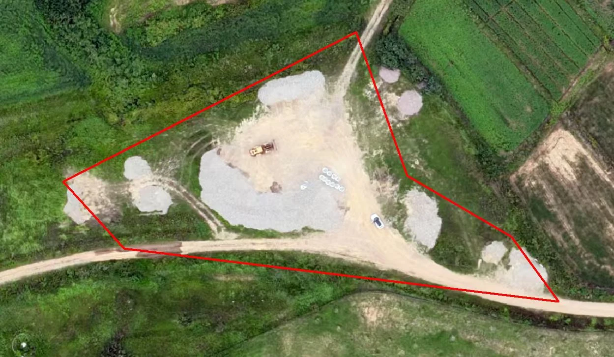 违规采砂石矿巡检场景